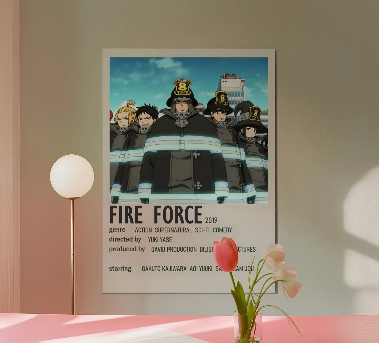 FIRE FORCE 2019 alluminio dibond da Totoya