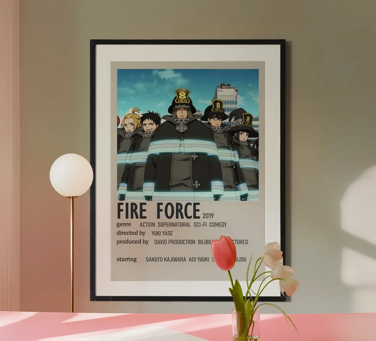 FIRE FORCE 2019 poster da Totoya