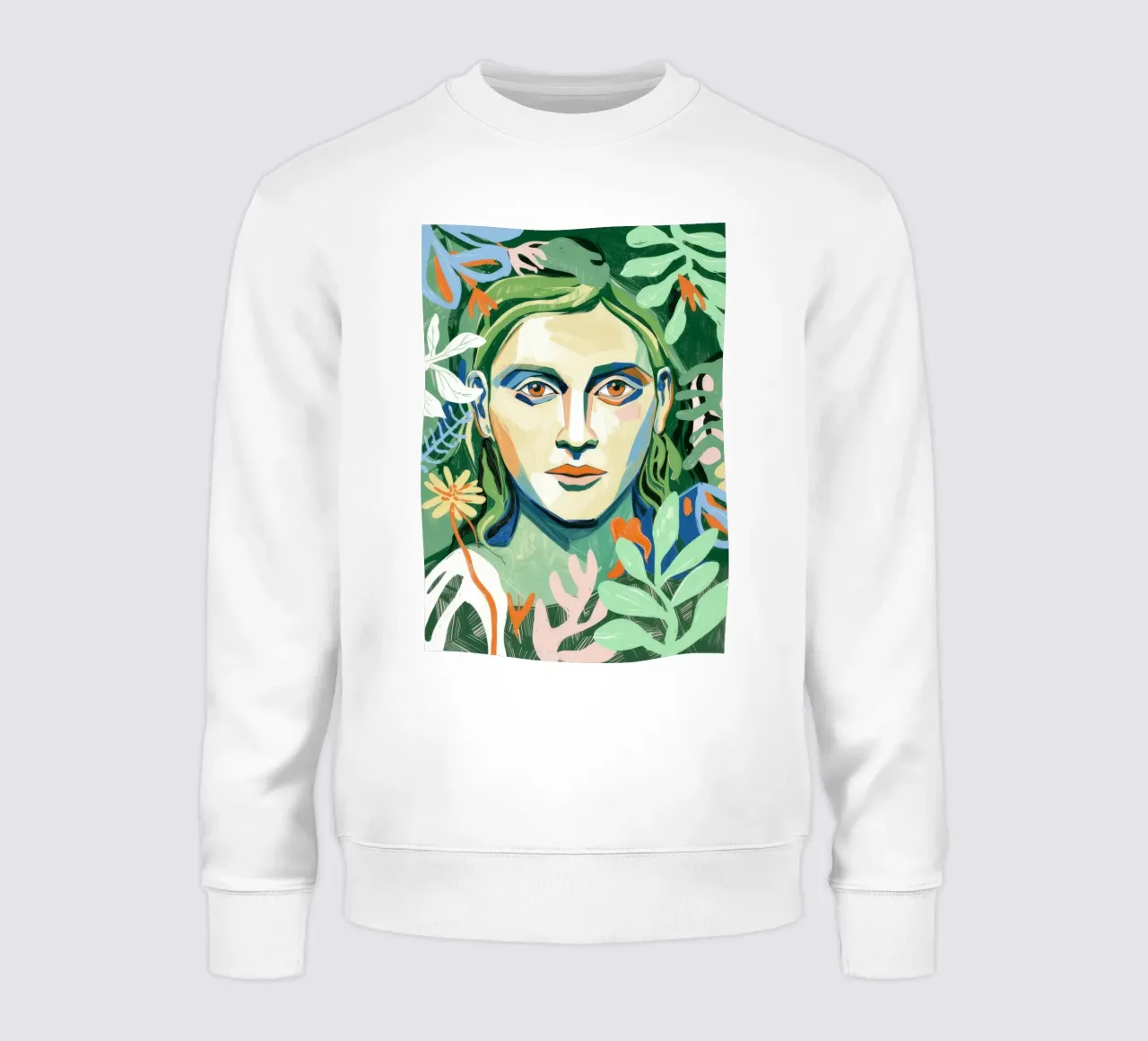 Jungle Whisper sweatshirt by Silent Hue