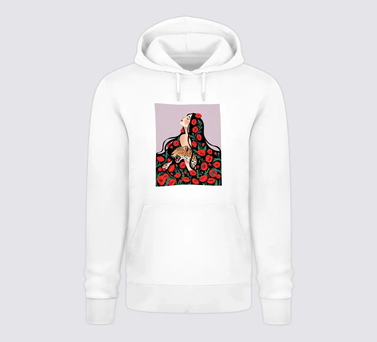 Maestà floreale felpa con cappuccio da Silent Hue