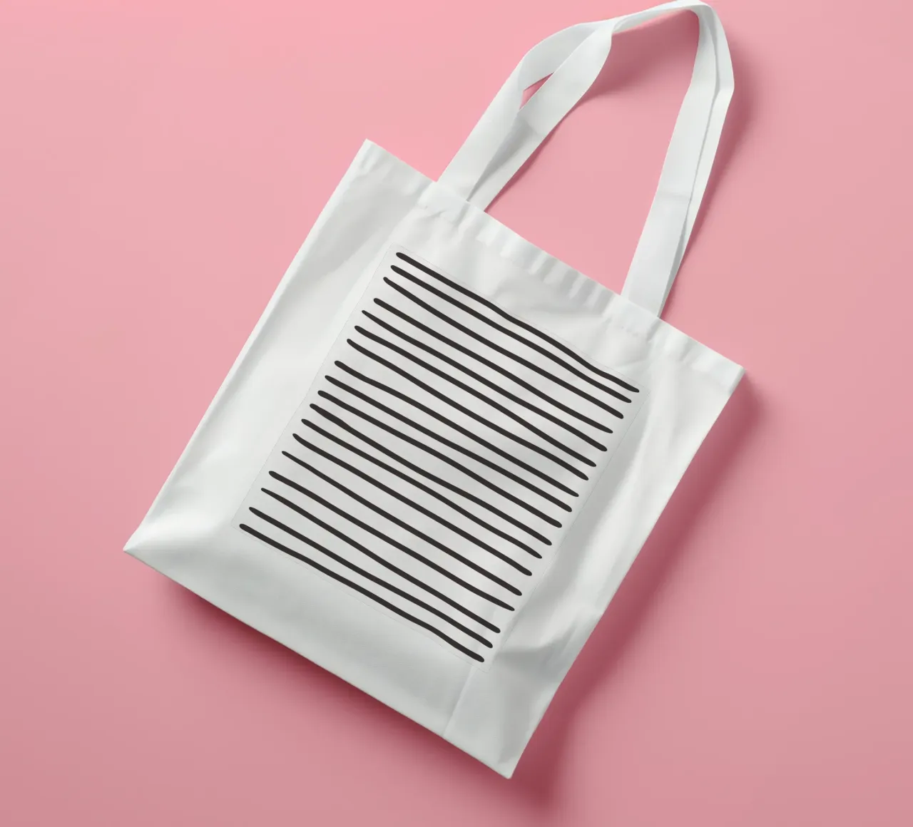 Simple Stripes borsa in juta da treechild