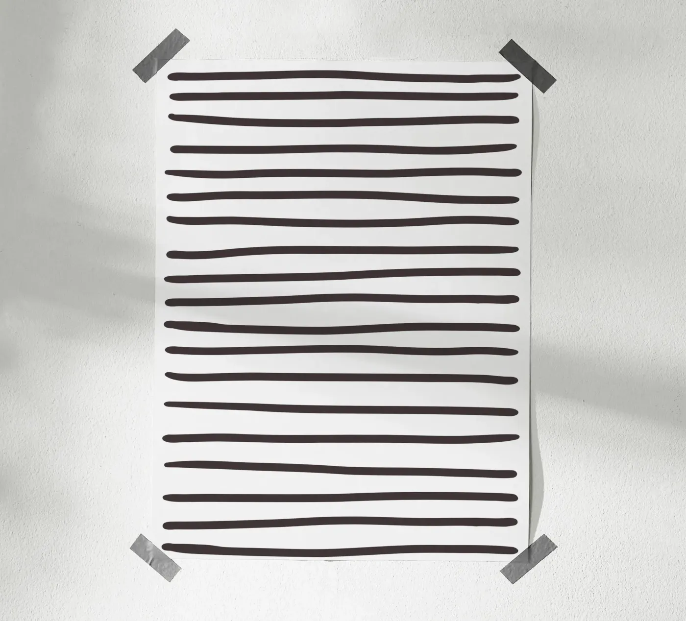 Simple Stripes poster by treechild
