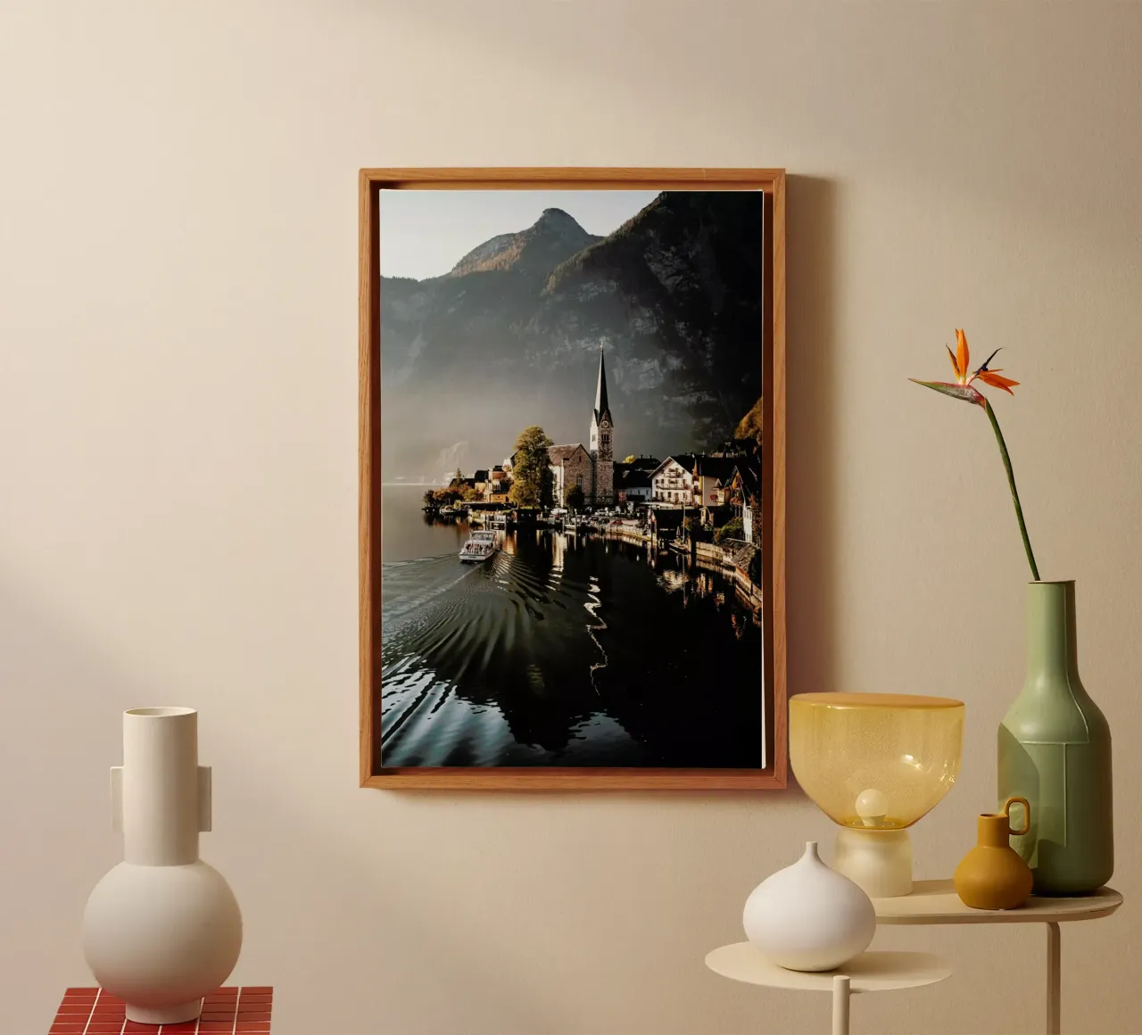 A Place Where Time Stands Still tela con Cornice a cassetta da METROPOLIS