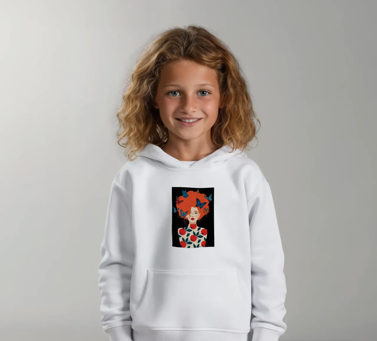 Farfalla Reverie felpa bambino con cappuccio da Silent Hue