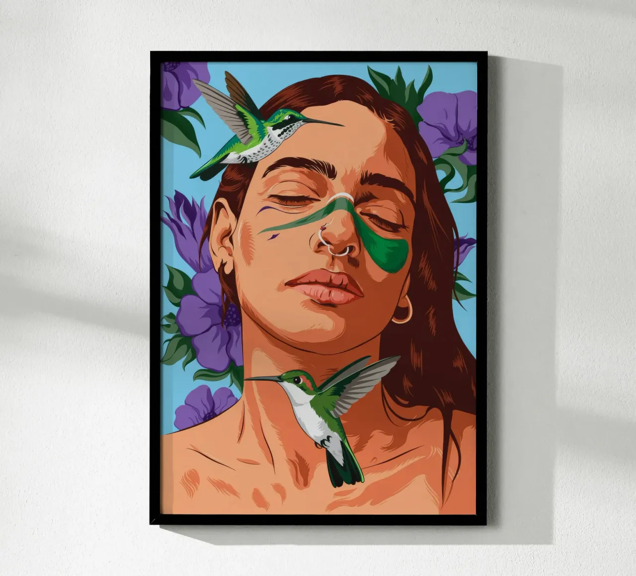 Nature Green Embrace hahnemühle by Silent Hue