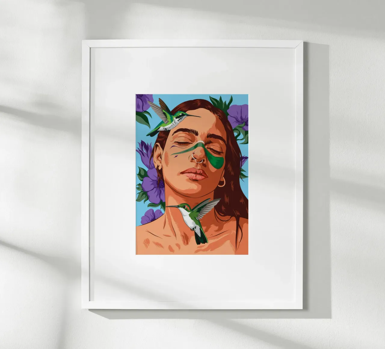 Nature Green Embrace hahnemühle by Silent Hue