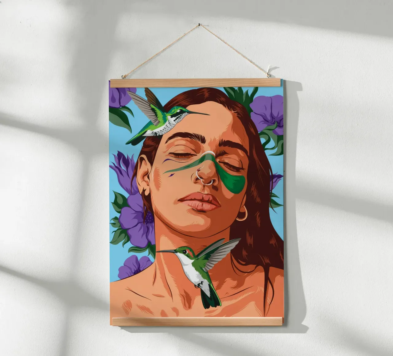 Nature Green Embrace hahnemühle by Silent Hue