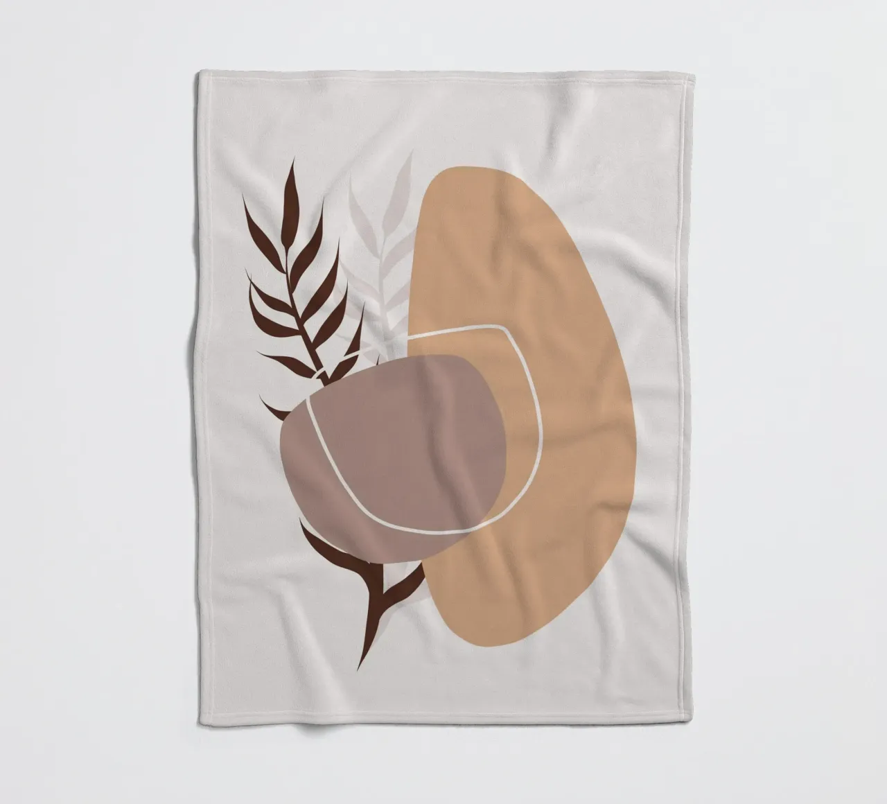 Patel Shapes No 03 coperta in pile da treechild
