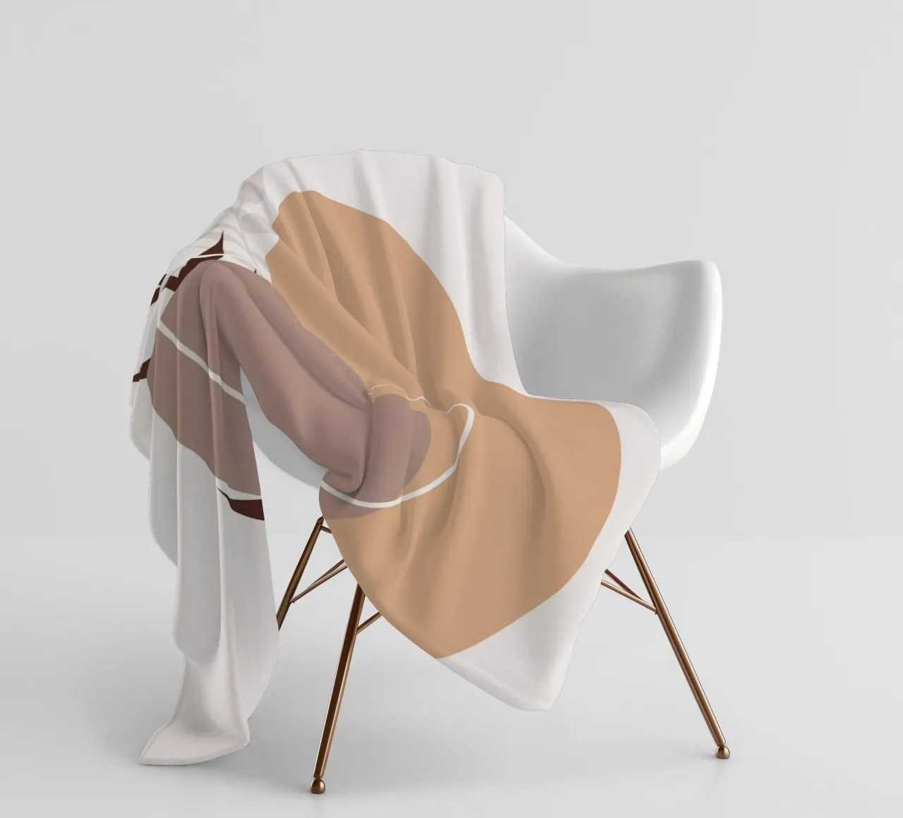 Patel Shapes No 03 coperta in pile da treechild