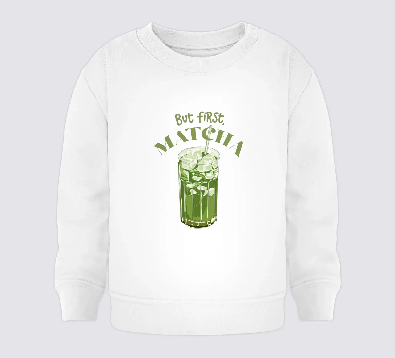 Ma prima, il Matcha felpa neonato da EDMPROJECT