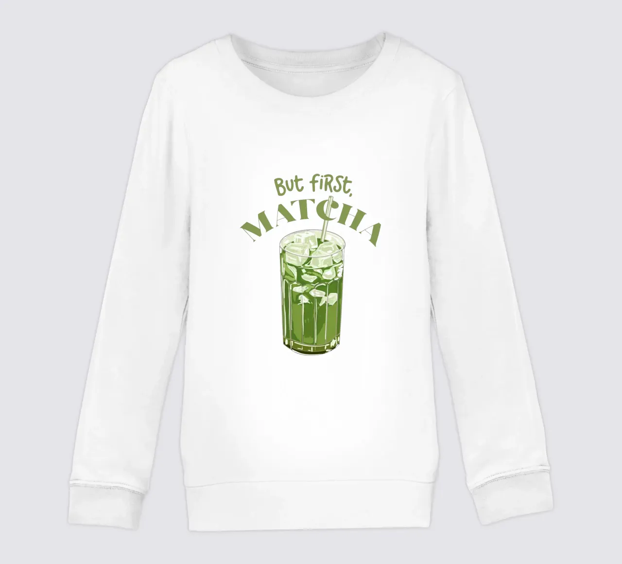 Ma prima, il Matcha felpa bambino da EDMPROJECT