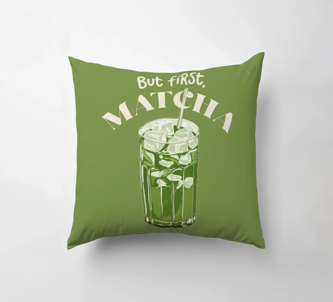 Ma prima, il Matcha cuscino da EDMPROJECT