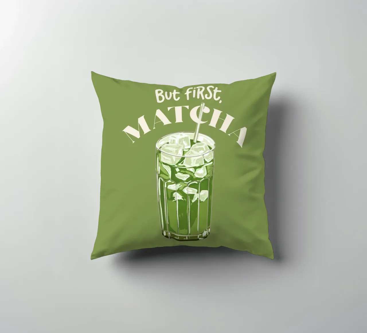 Ma prima, il Matcha cuscino da EDMPROJECT