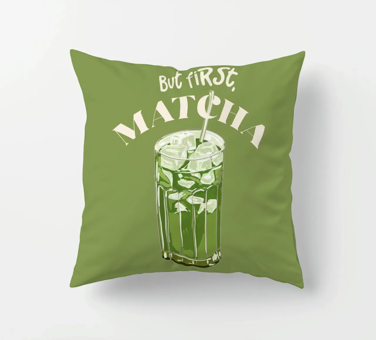 Ma prima, il Matcha cuscino da EDMPROJECT