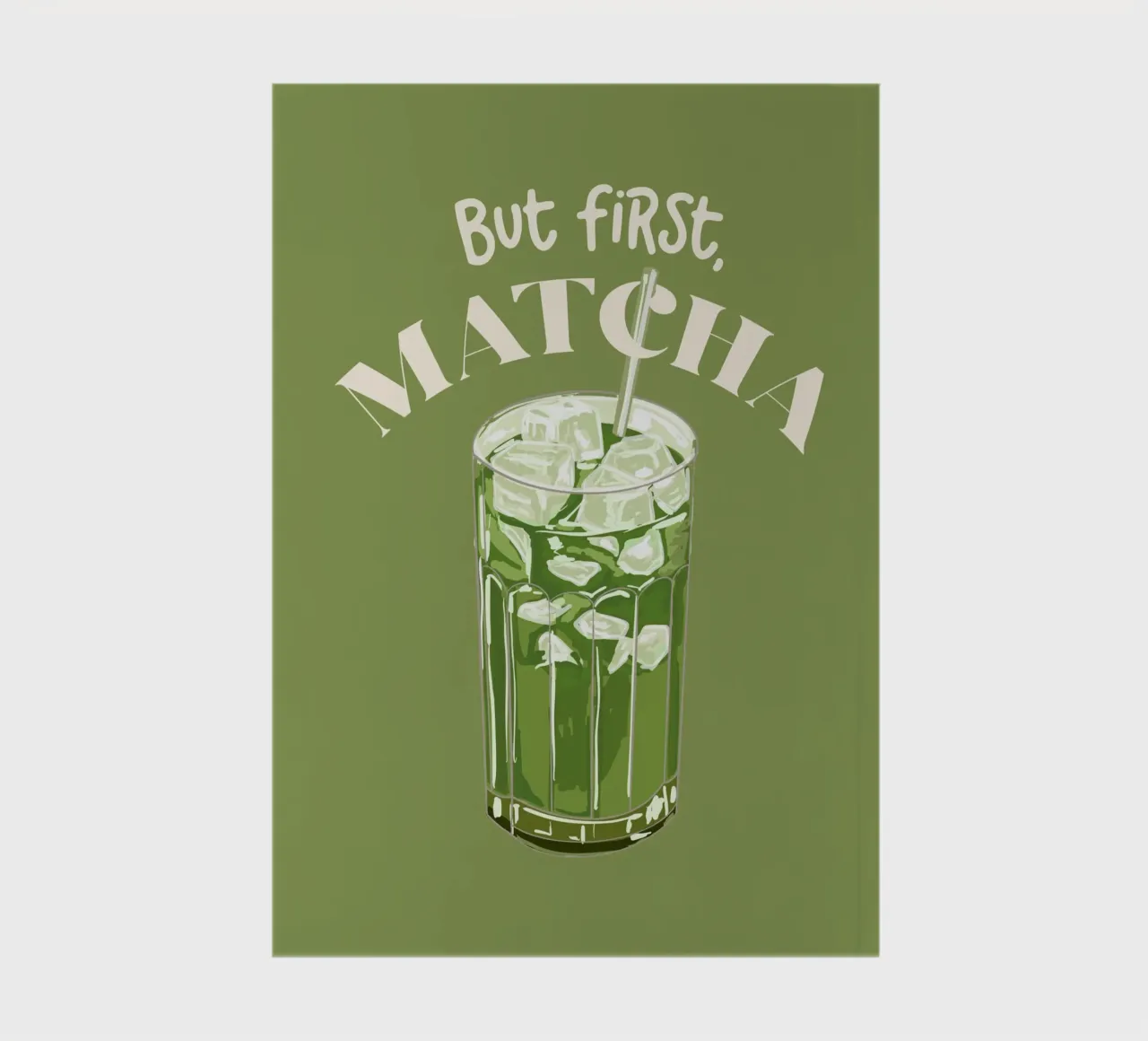 But First, Matcha notebook by EDMPROJECT