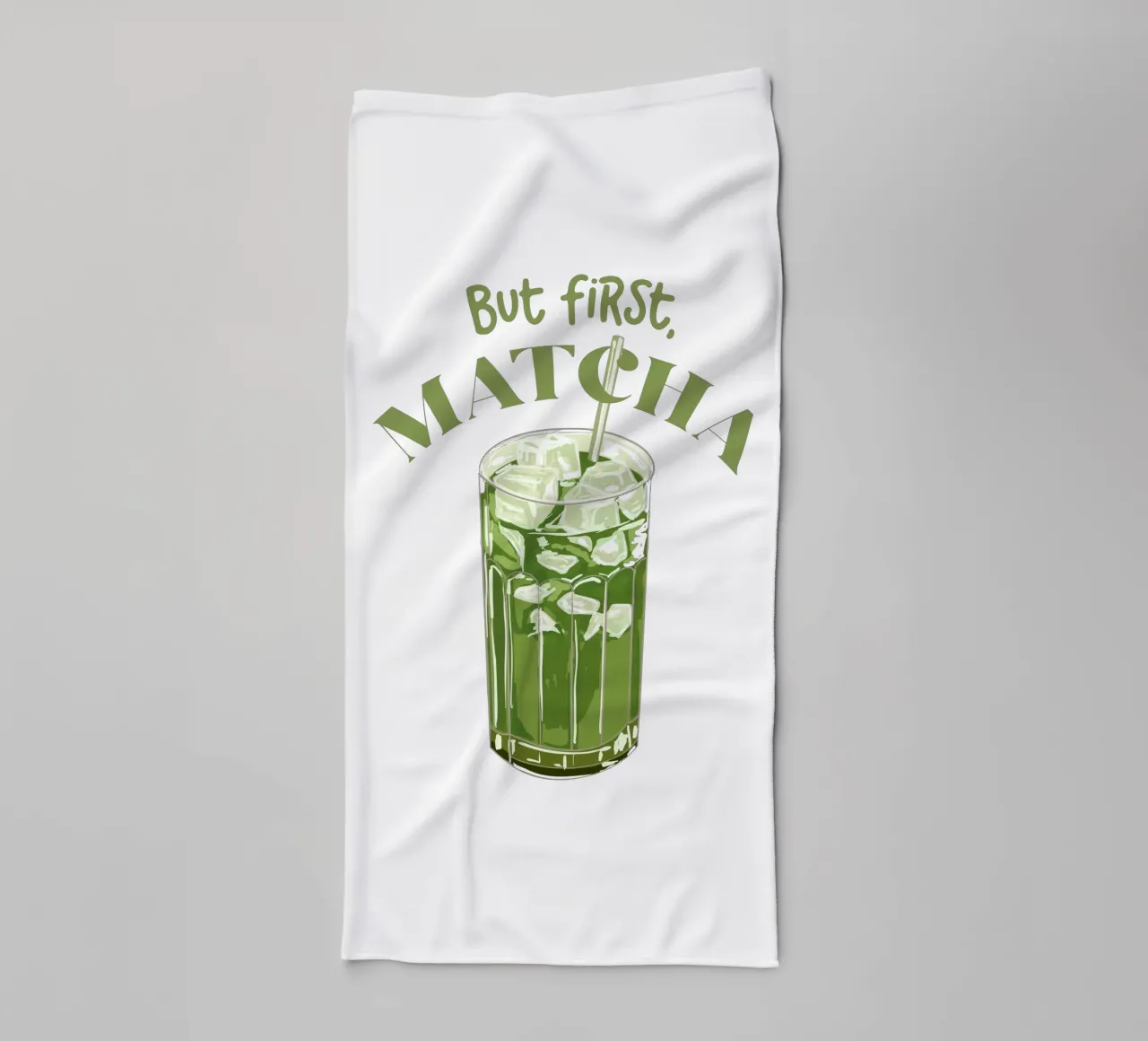Ma prima, il Matcha asciugamano da bagno da EDMPROJECT