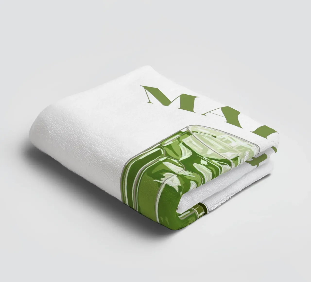 Ma prima, il Matcha asciugamano da bagno da EDMPROJECT