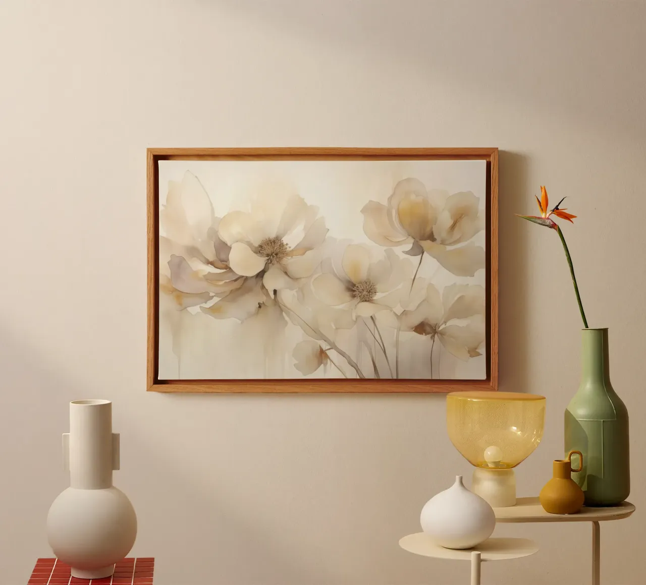 Dreamy Flowers canvas by Andrea Haase Floral Passion