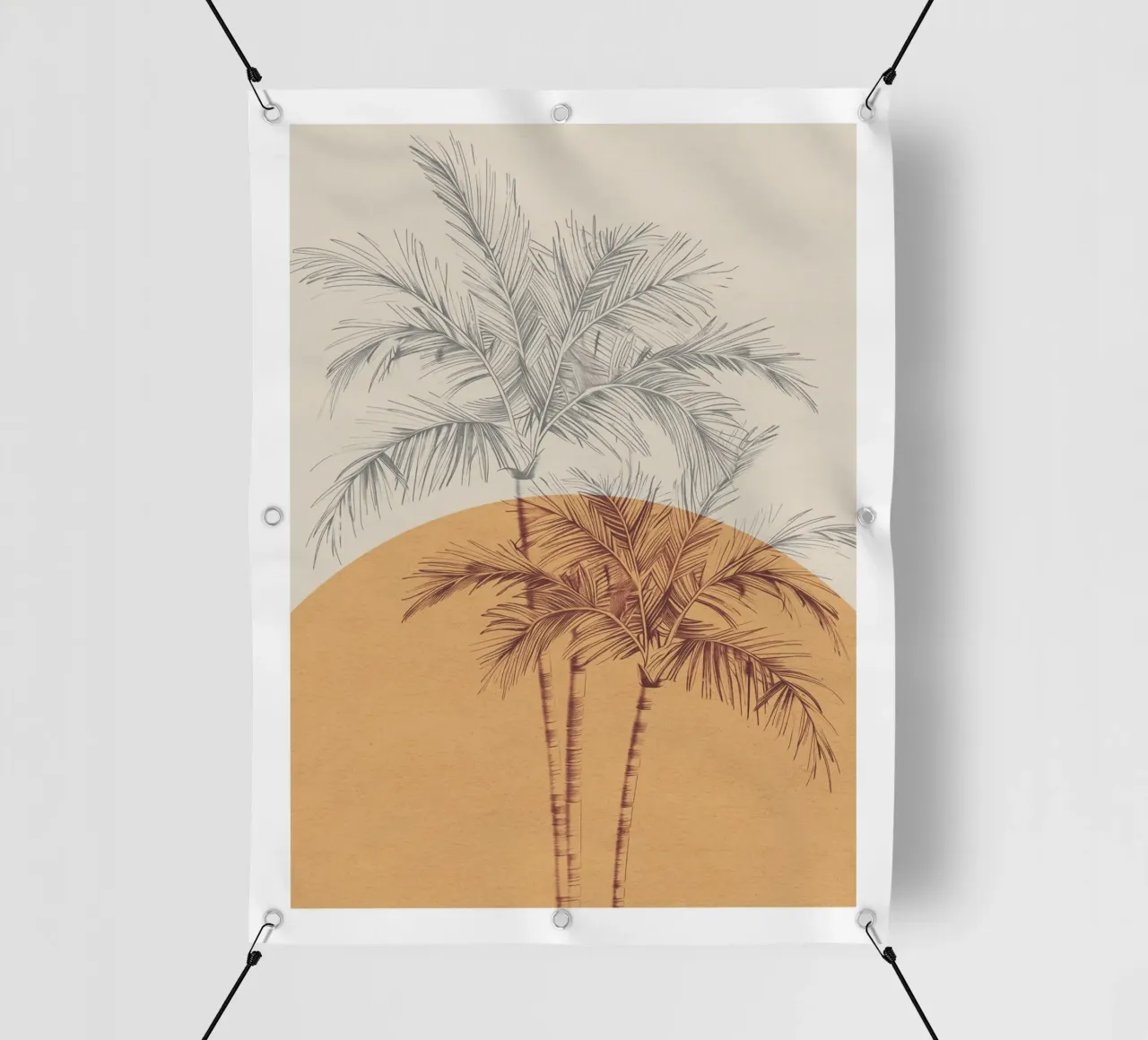 Sunset Palms telo in pvc da treechild