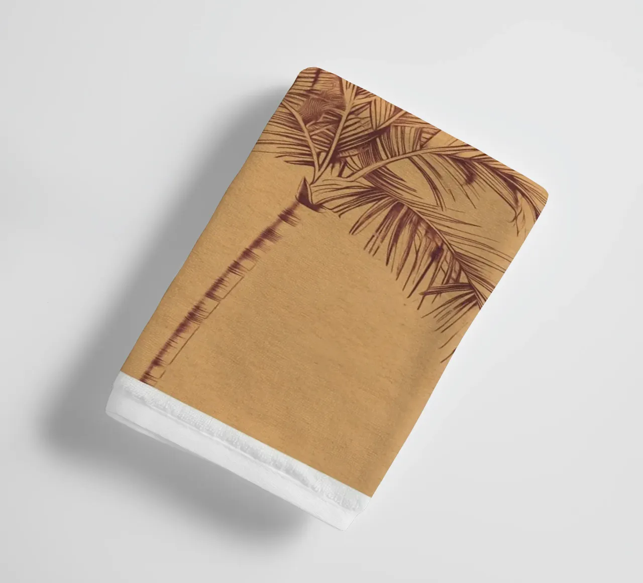 Sunset Palms asciugamano da bagno da treechild