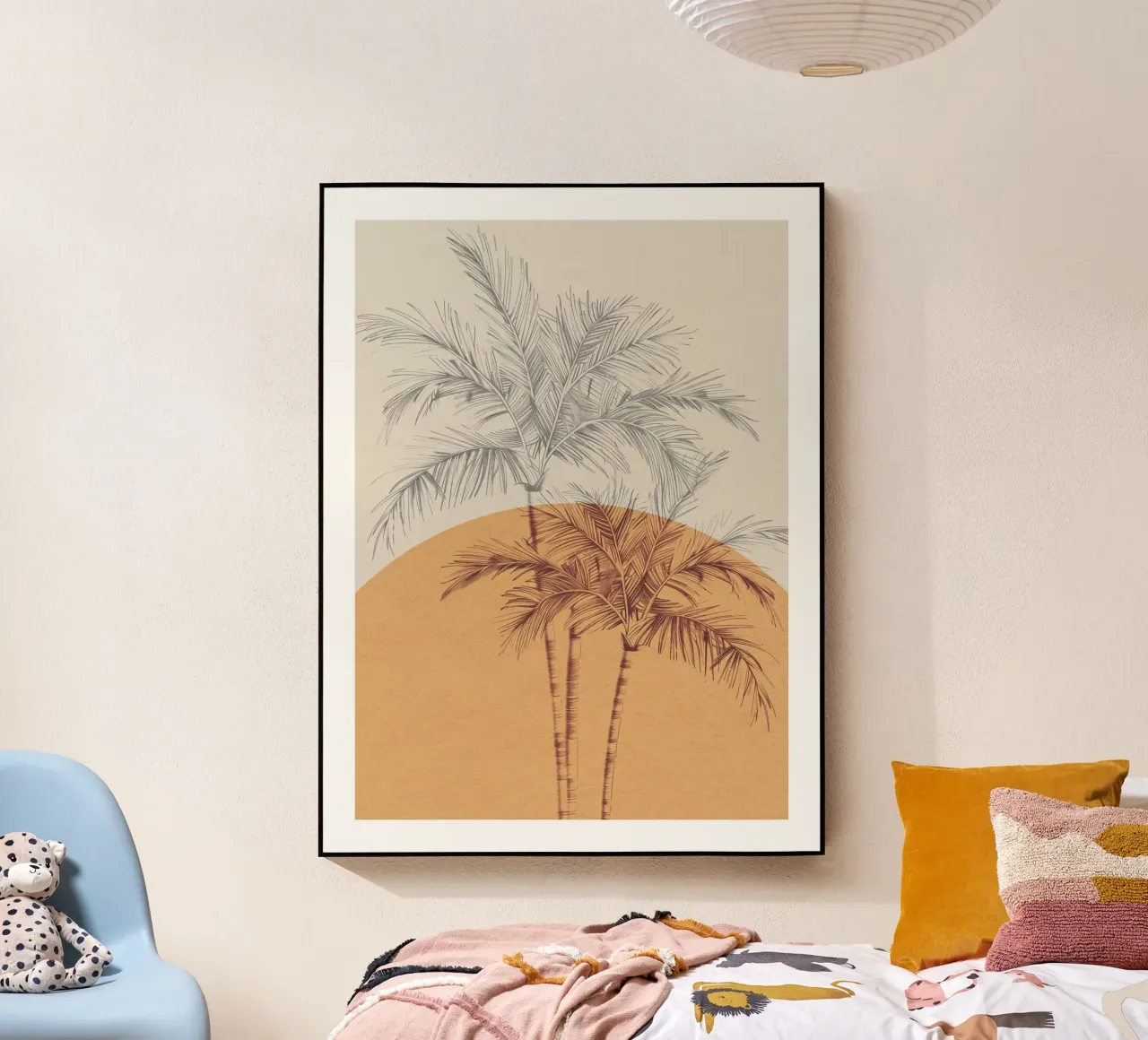 Sunset Palms plexiglass da treechild