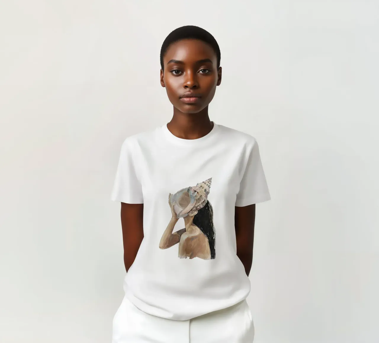 Sea Calling (Without Background) t-shirt da treechild