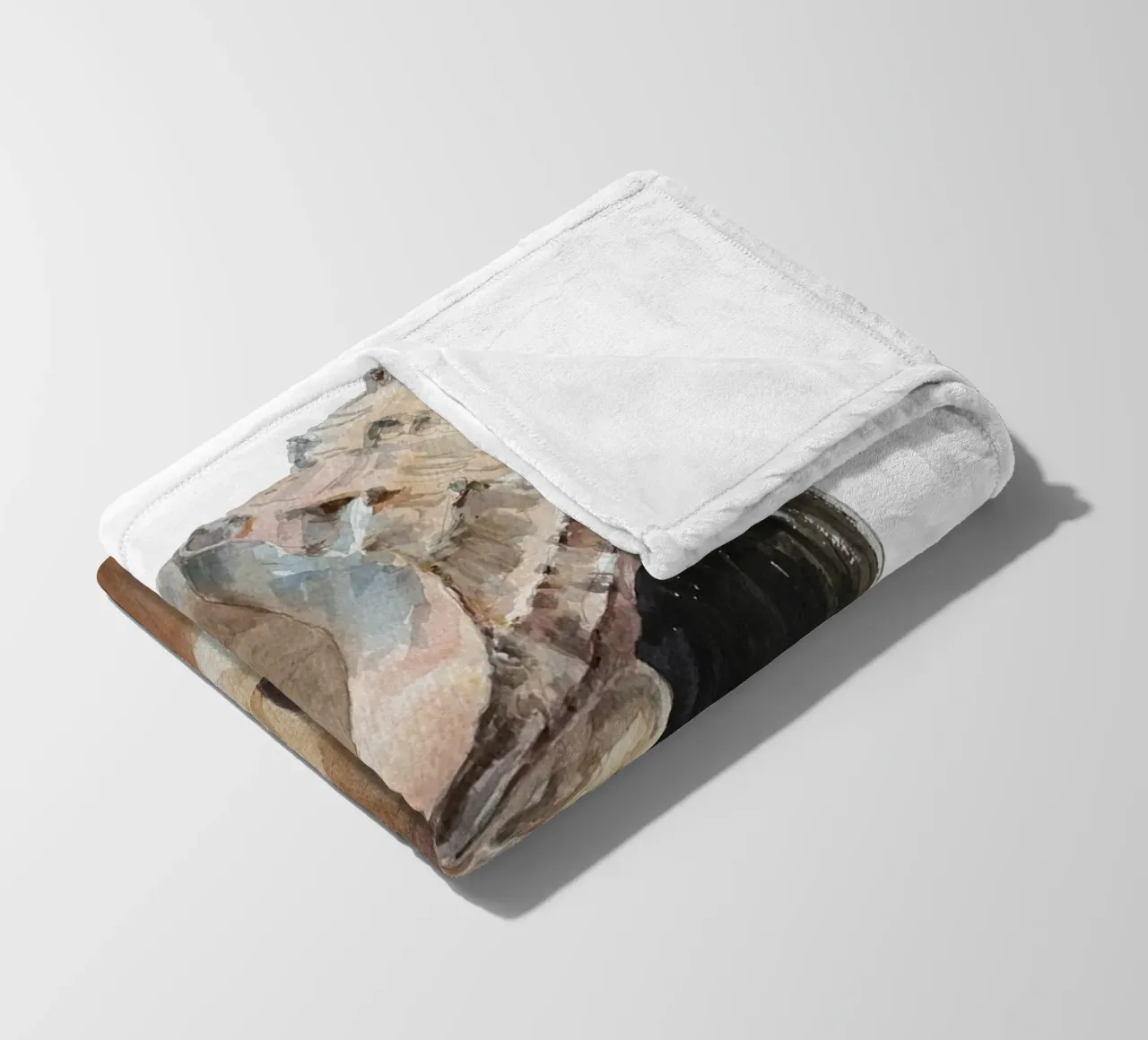 Sea Calling (Without Background) coperta in pile da treechild