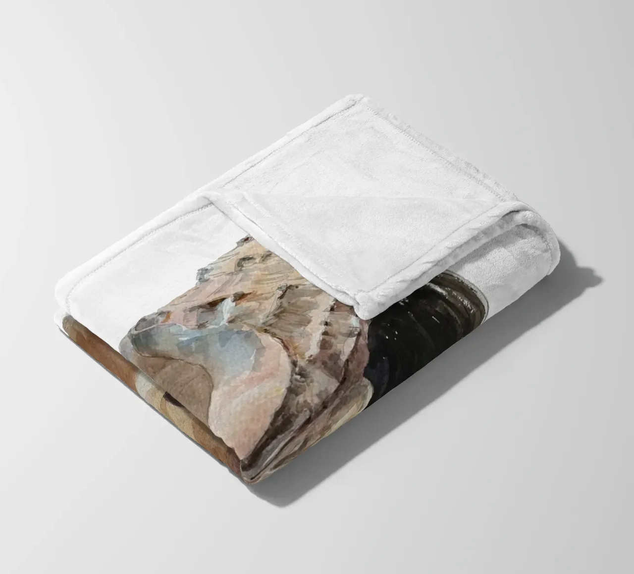 Sea Calling (Without Background) coperta in pile da treechild