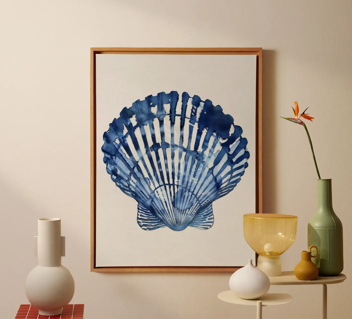 Blue Shell canvas by treechild