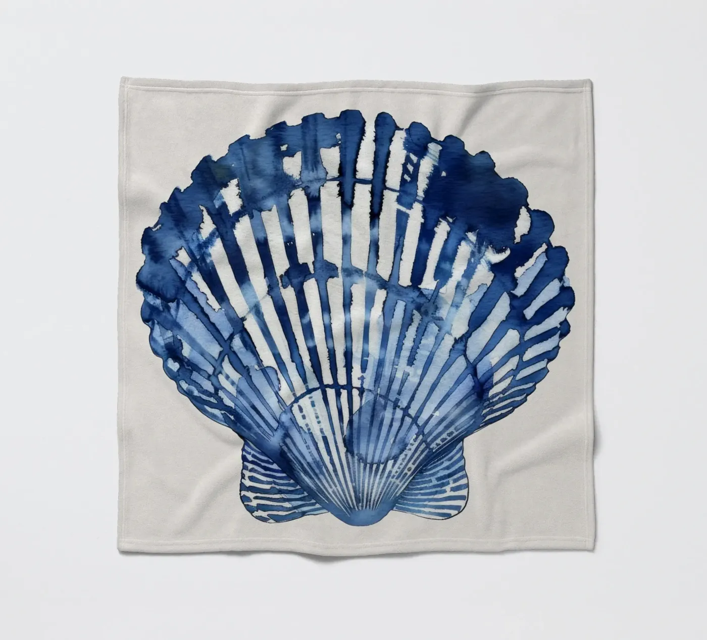 Blue Shell Fleecedecke von treechild
