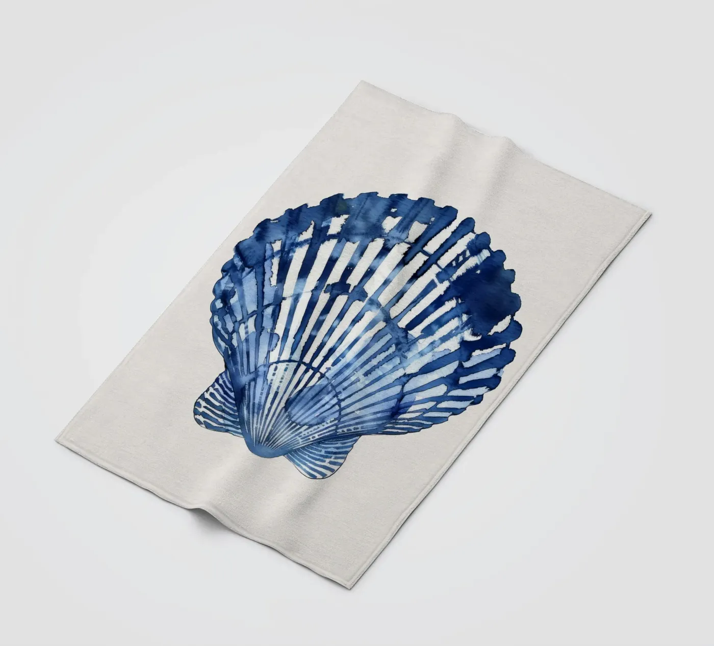 Blue Shell Fleecedecke von treechild