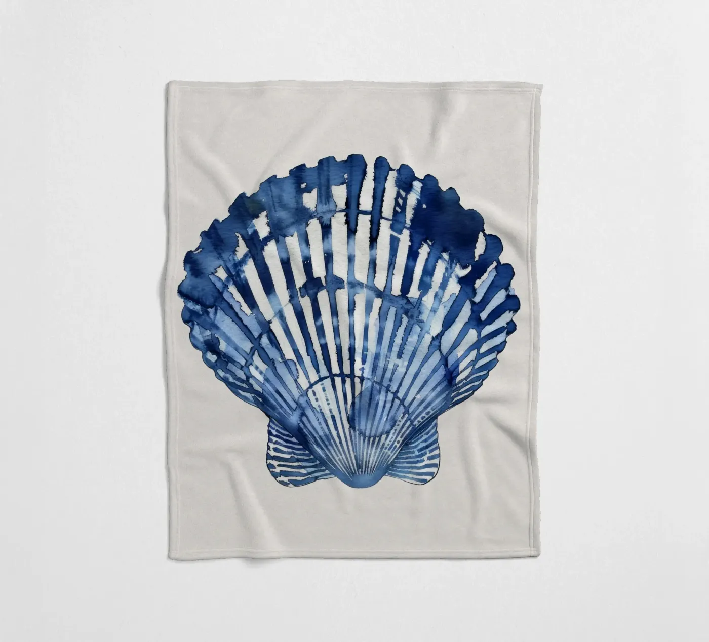 Blue Shell Fleecedecke von treechild