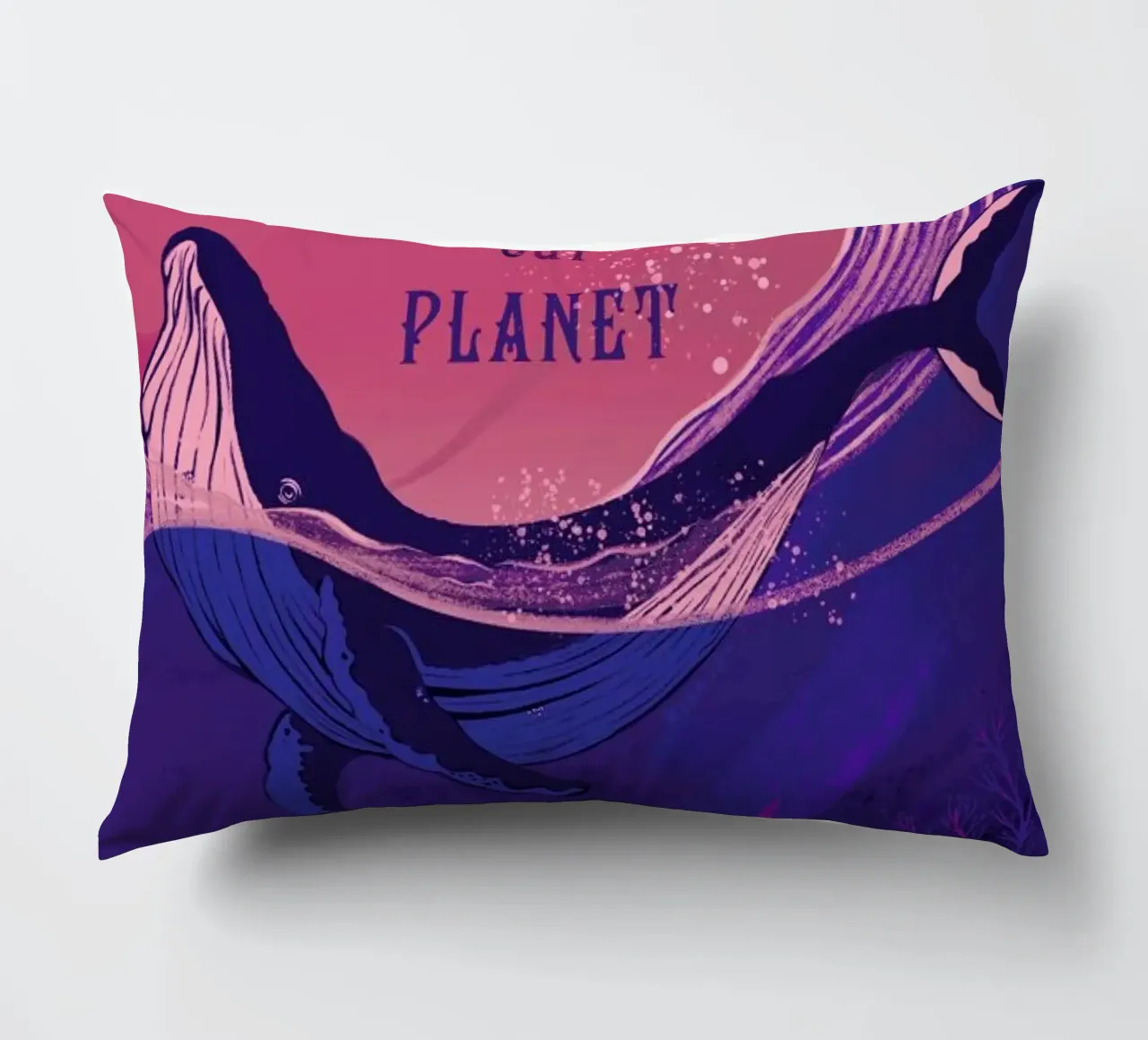 Our Planet cuscino da Kika illu