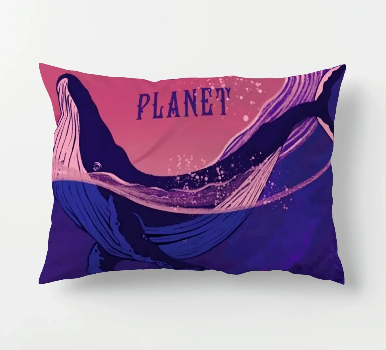 Our Planet cuscino da Kika illu