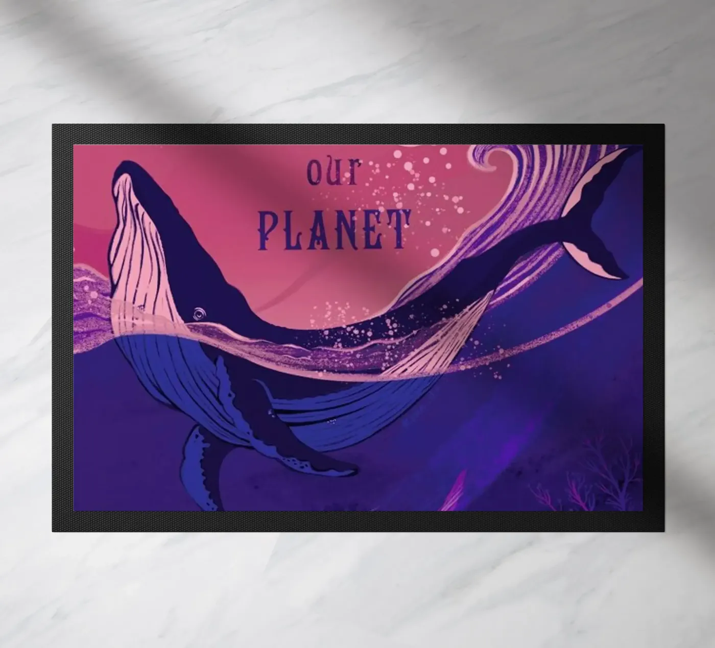 Our Planet deurmat van Kika illu