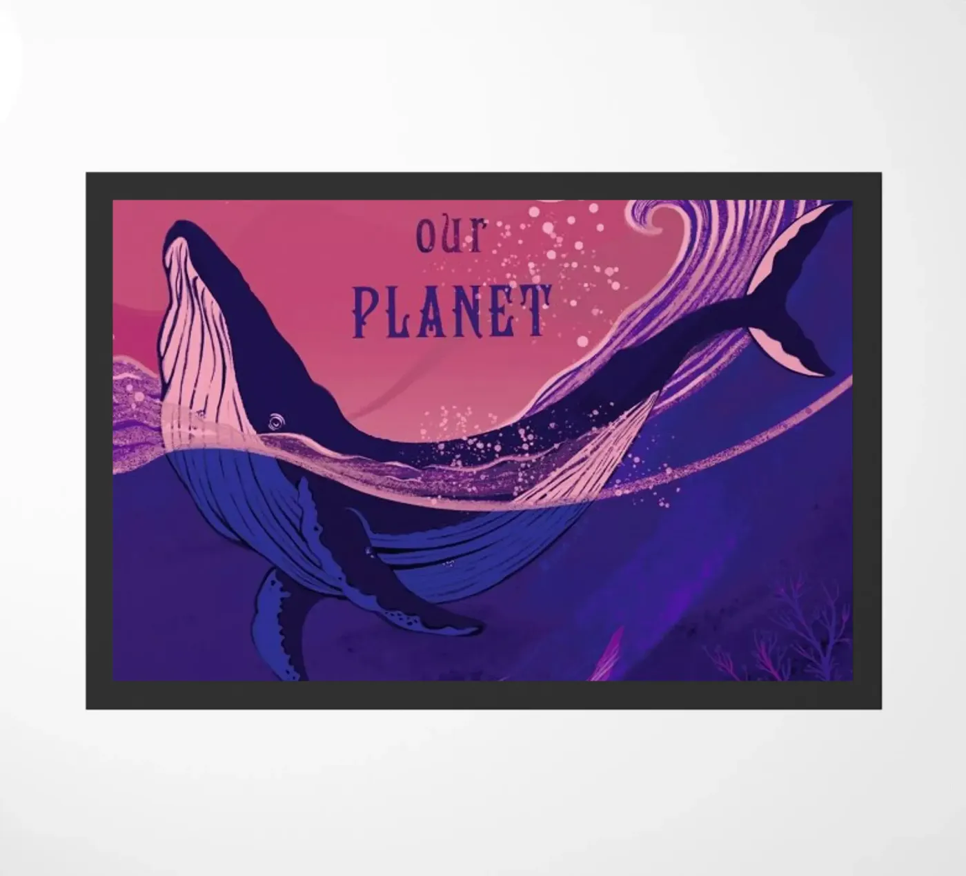 Our Planet deurmat van Kika illu