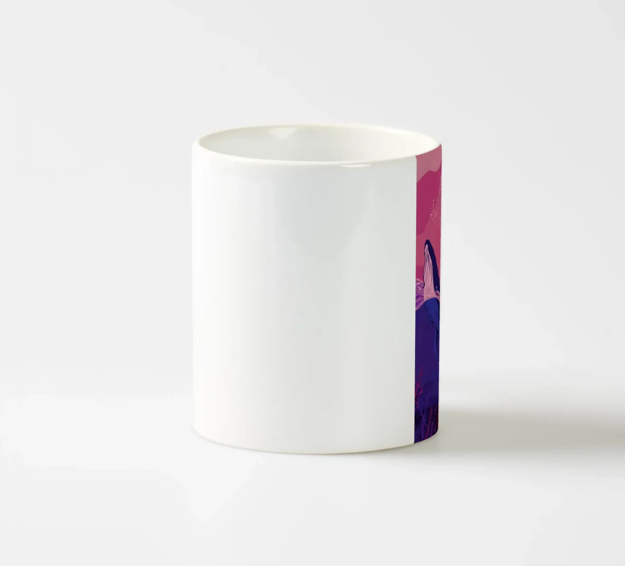 Our Planet tazza in ceramica da Kika illu
