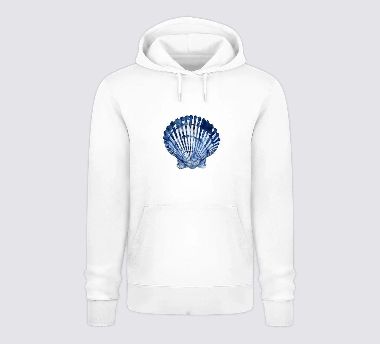 Blue Shell (without Background) felpa con cappuccio da treechild