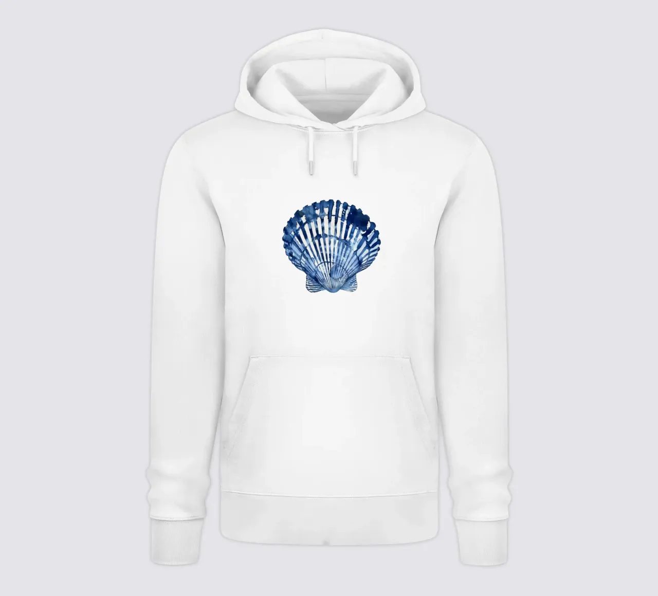 Blue Shell (without Background) felpa con cappuccio da treechild