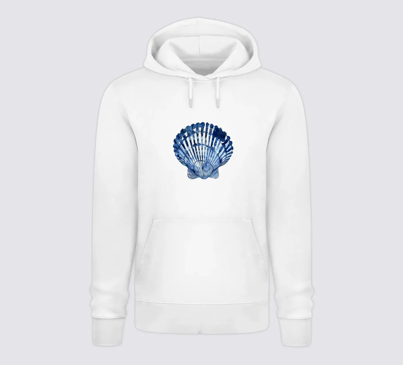 Blue Shell (without Background) felpa con cappuccio da treechild