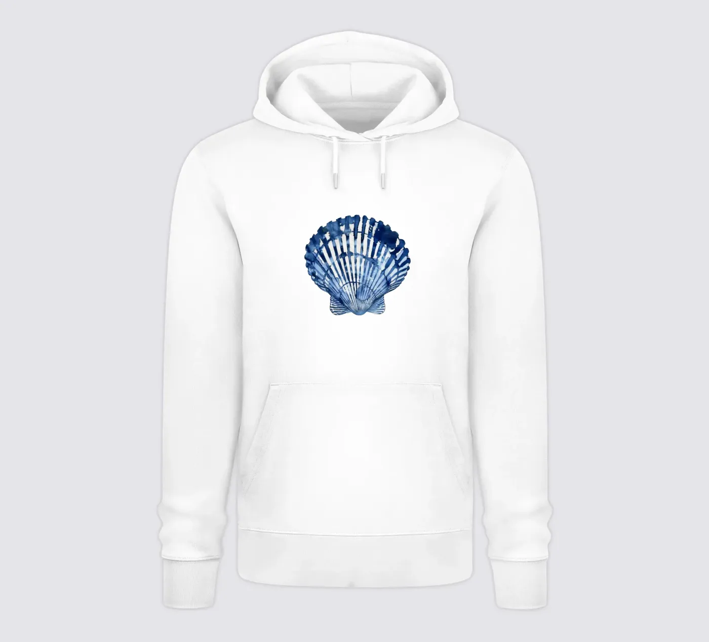 Blue Shell (without Background) felpa con cappuccio da treechild