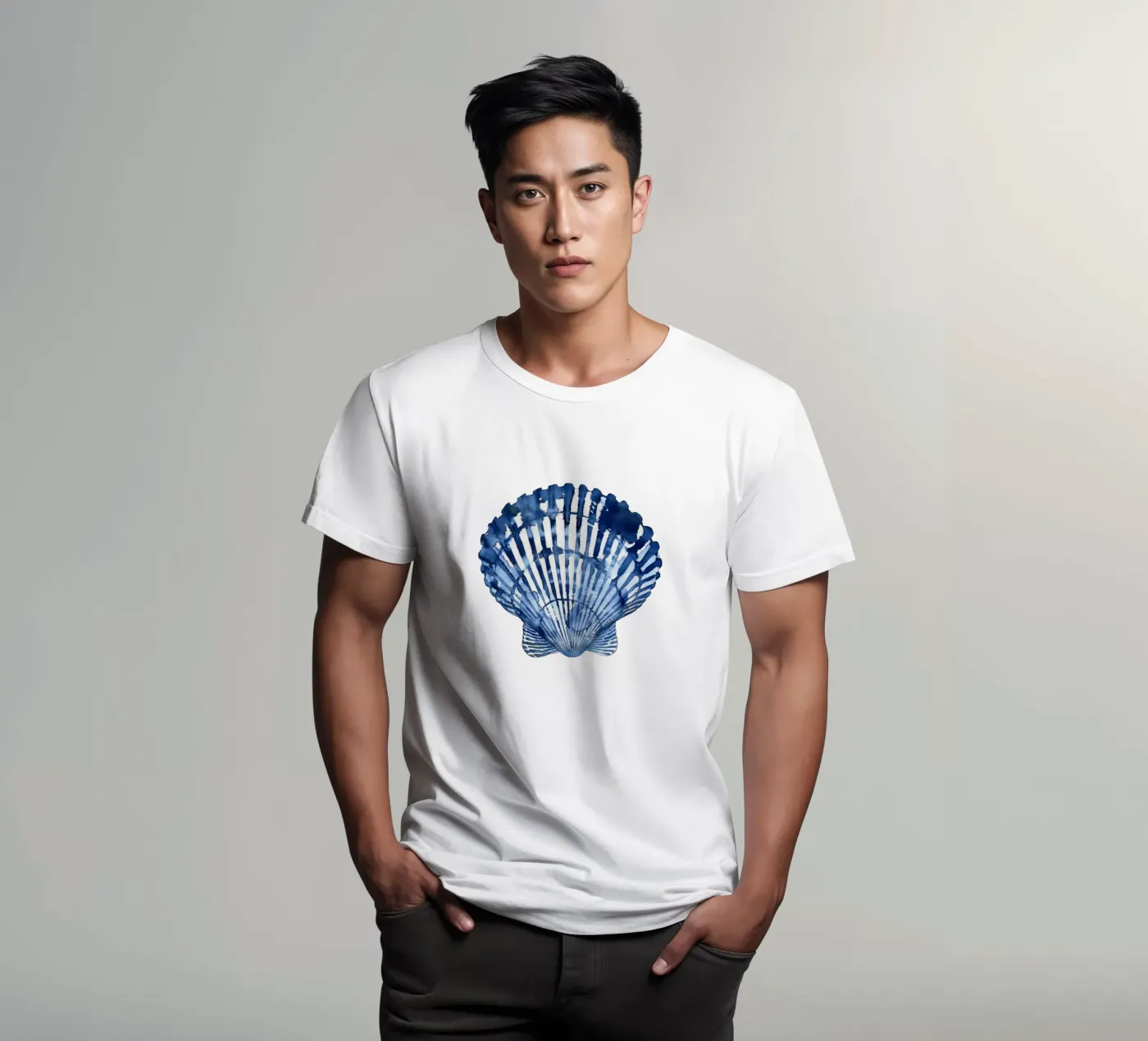 Blue Shell (without Background) t-shirt da treechild