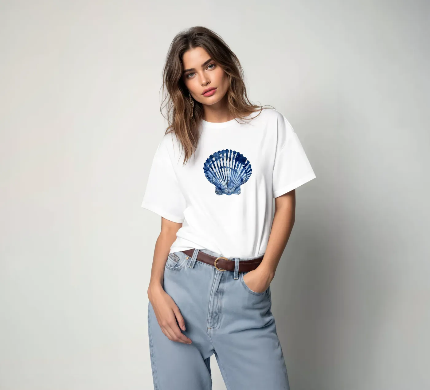 Blue Shell (without Background) t-shirt da treechild