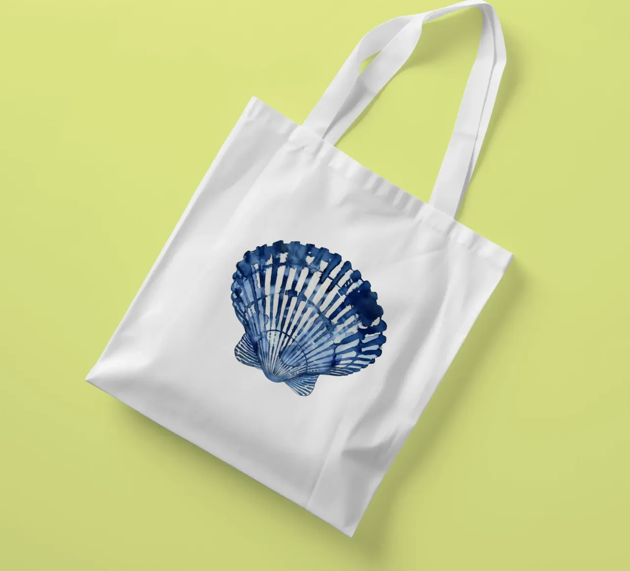 Blue Shell (without Background) tote bag de treechild