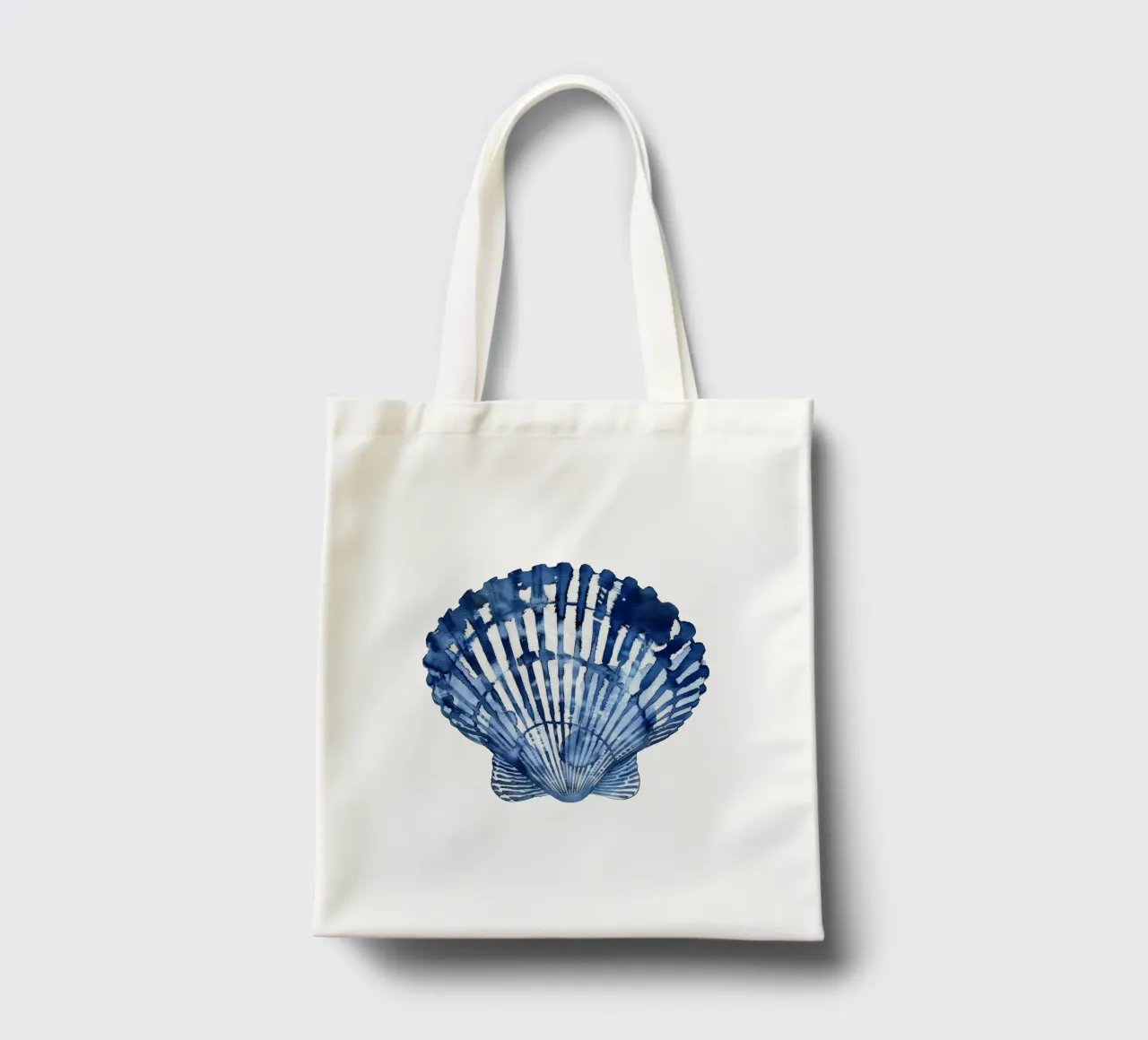 Blue Shell (without Background) tote bag de treechild