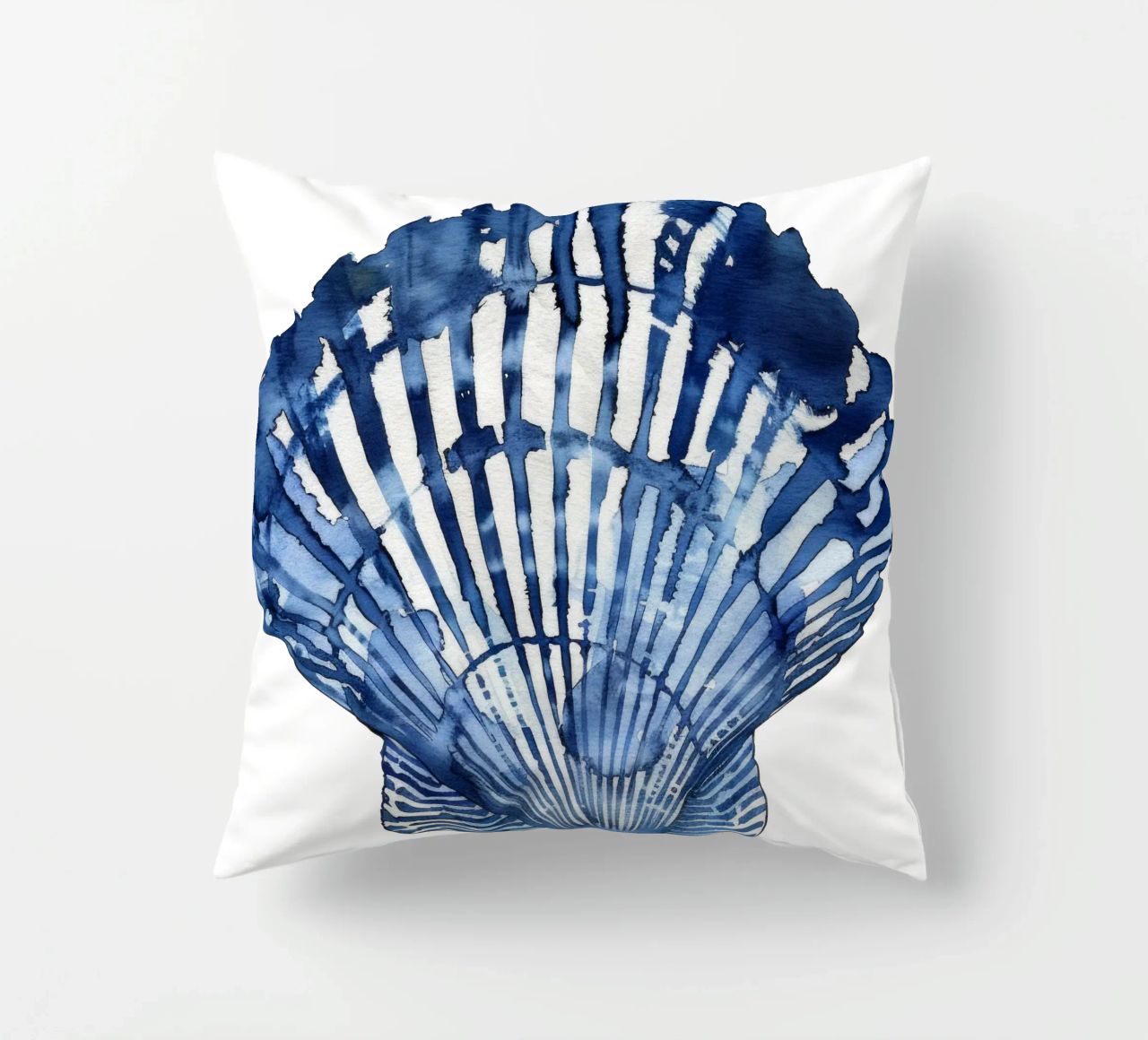 Blue Shell (without Background) cuscino da treechild