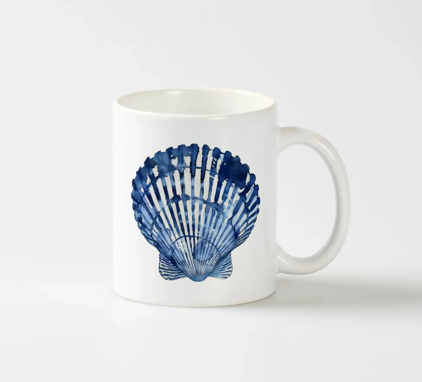 Blue Shell (without Background) keramische mok van treechild