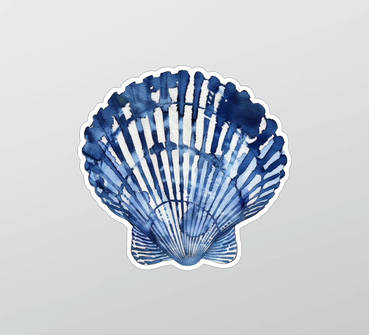 Blue Shell (without Background) adesivo da treechild
