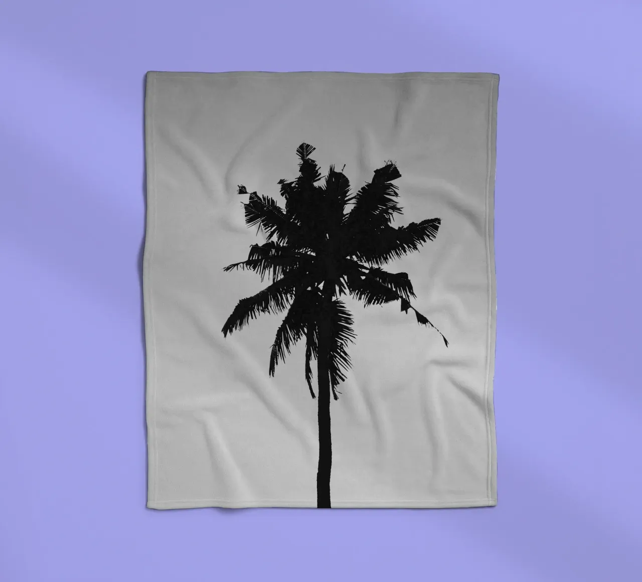 Palm Shape coperta in pile da treechild