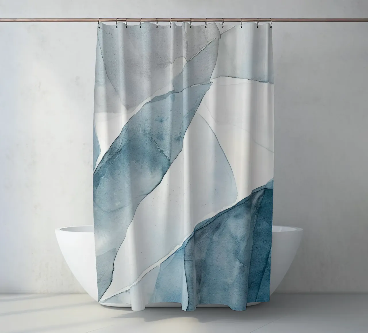 Ice Lines tenda da doccia da treechild
